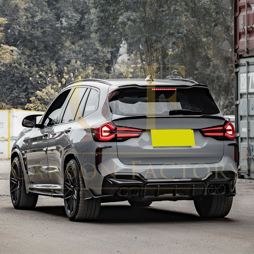 CF Style Pre-Preg Carbon Fibre Mid Spoiler for BMW G01 X3 F97 X3M G08 IX3 LCI 22-25-Carbon Factory