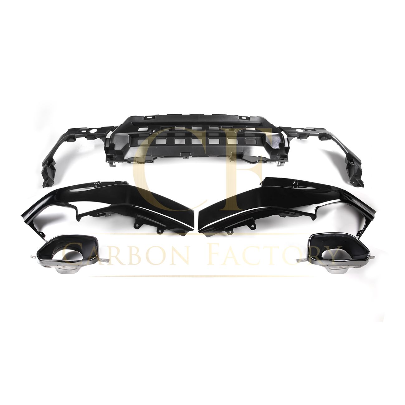 CF Style Pre-Preg Carbon Fibre Rear Diffuser for BMW 2 Series G42 Coupe 21-Present-Carbon Factory