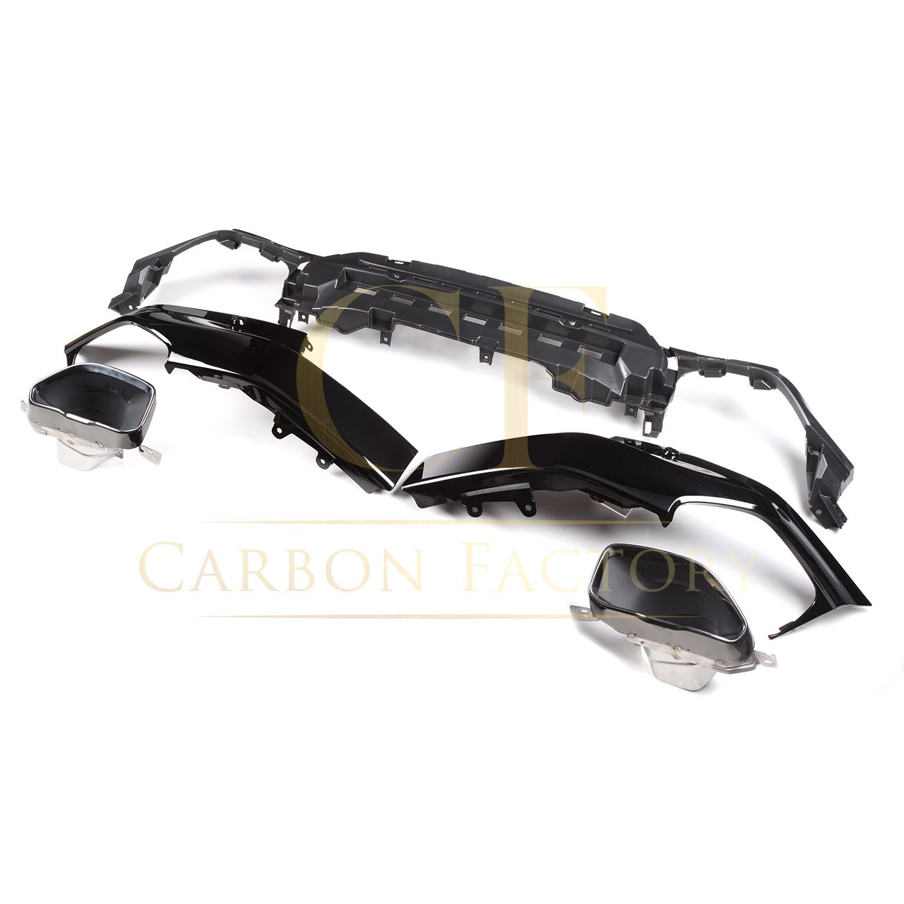 CF Style Pre-Preg Carbon Fibre Rear Diffuser for BMW 2 Series G42 Coupe 21-Present-Carbon Factory