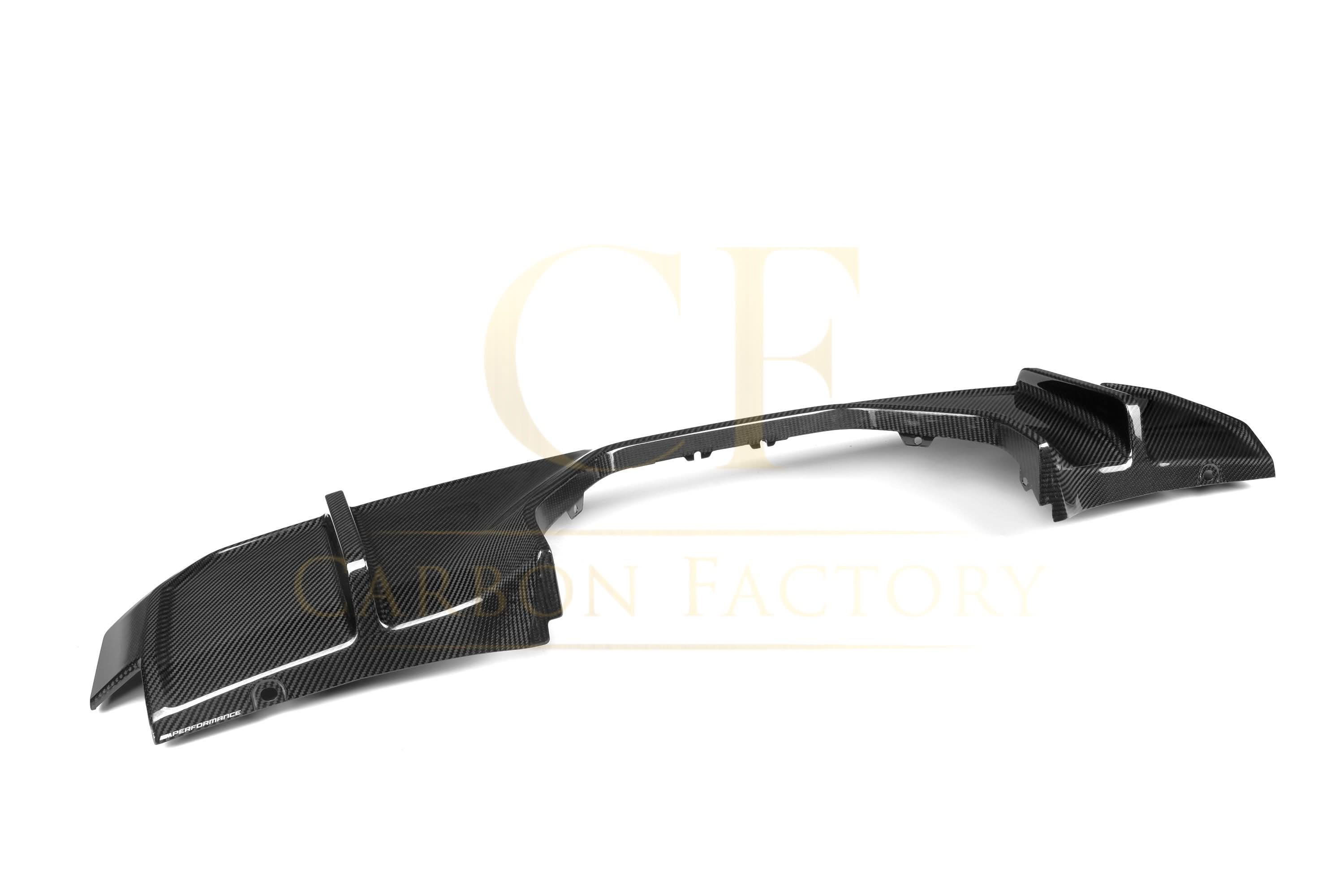 CF Style Pre-Preg Carbon Fibre Rear Diffuser for BMW G80 M3 G82 G83 M4 21-Present - Carbon Factory