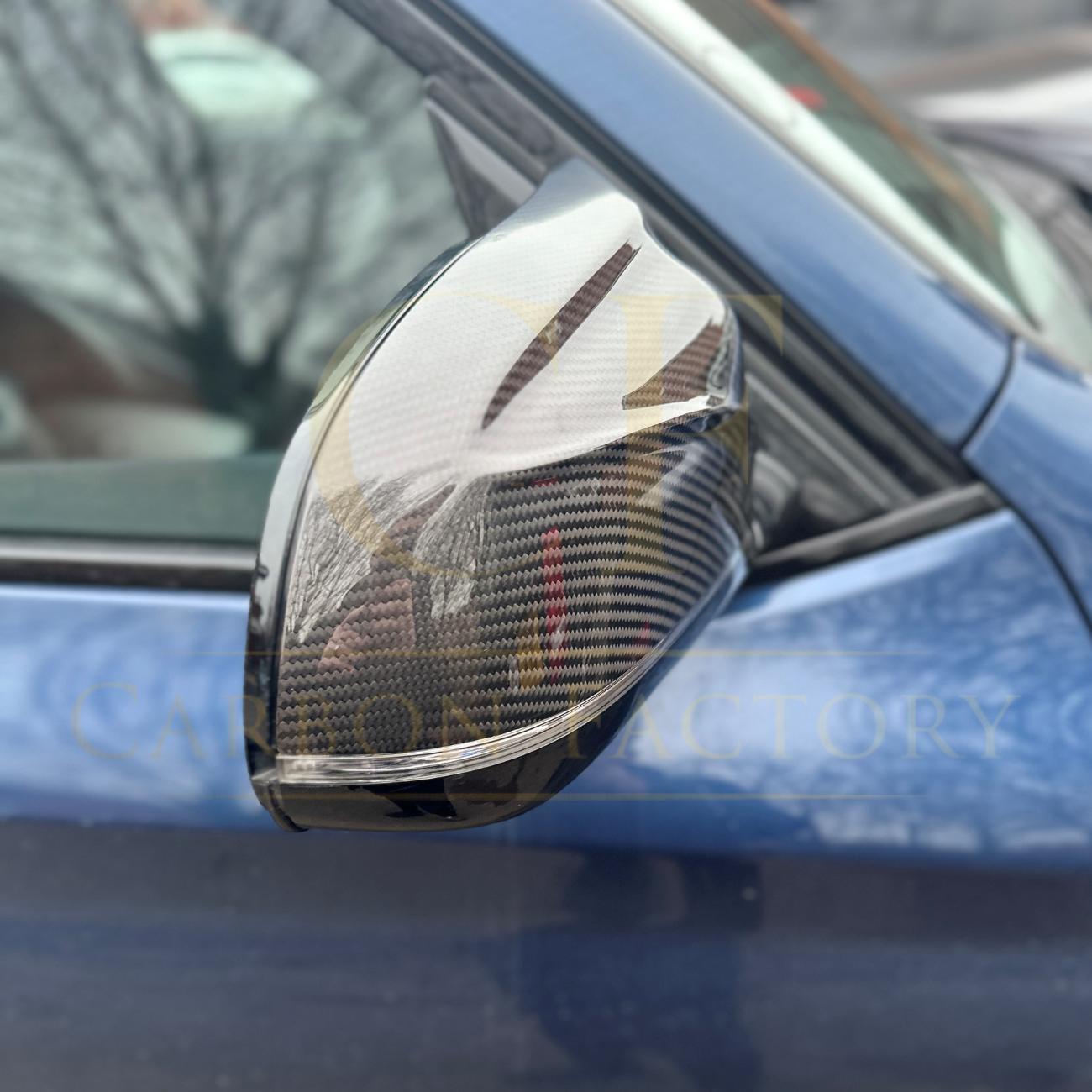 CF Style Pre-Preg Carbon Fibre Replacement Mirror Covers for BMW G01 X3 G08 IX3 19-25-Carbon Factory