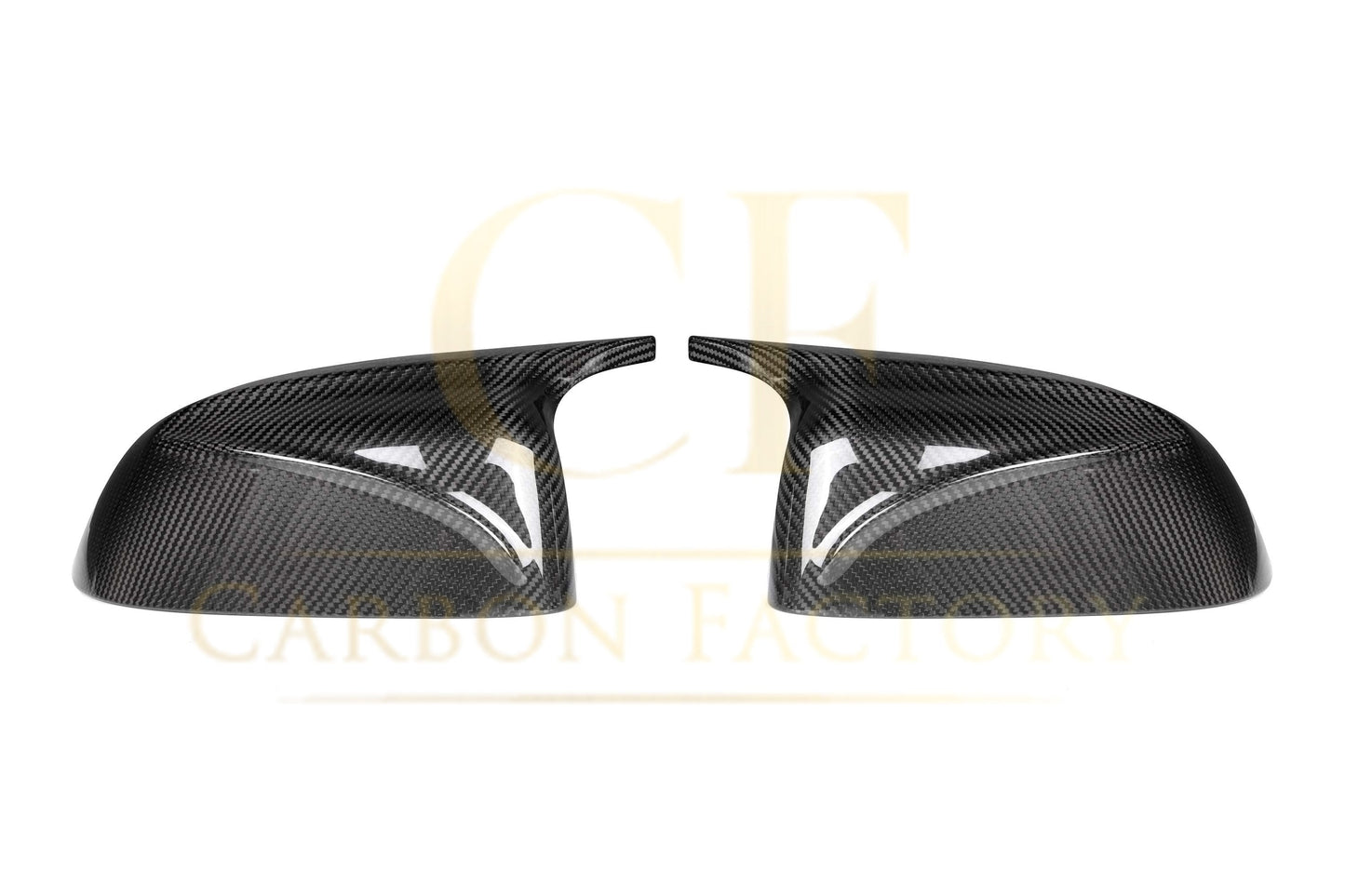 CF Style Pre-Preg Carbon Fibre Replacement Mirror Covers for BMW G01 X3 G08 IX3 19-25-Carbon Factory