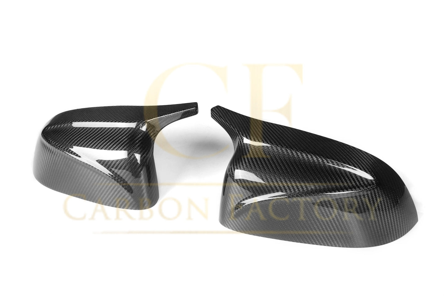 CF Style Pre-Preg Carbon Fibre Replacement Mirror Covers for BMW G01 X3 G08 IX3 19-25-Carbon Factory