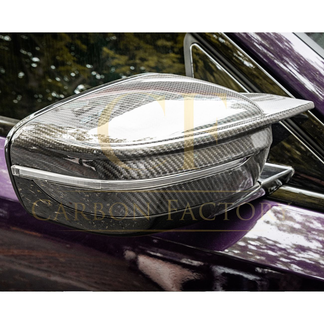 CF Style Pre-Preg Carbon Fibre Replacement Mirror Covers for BMW G20 G21 3 Series LHD 20-25-Carbon Factory