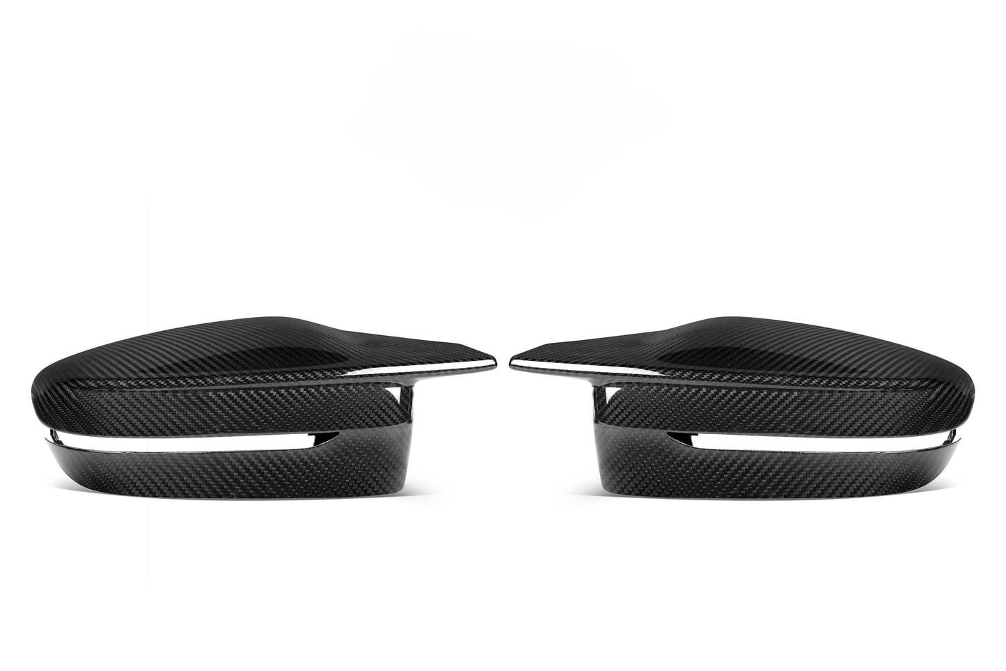 CF Style Pre-Preg Carbon Fibre Replacement Mirror Covers for BMW G42 2 Series RHD 20-25-Carbon Factory