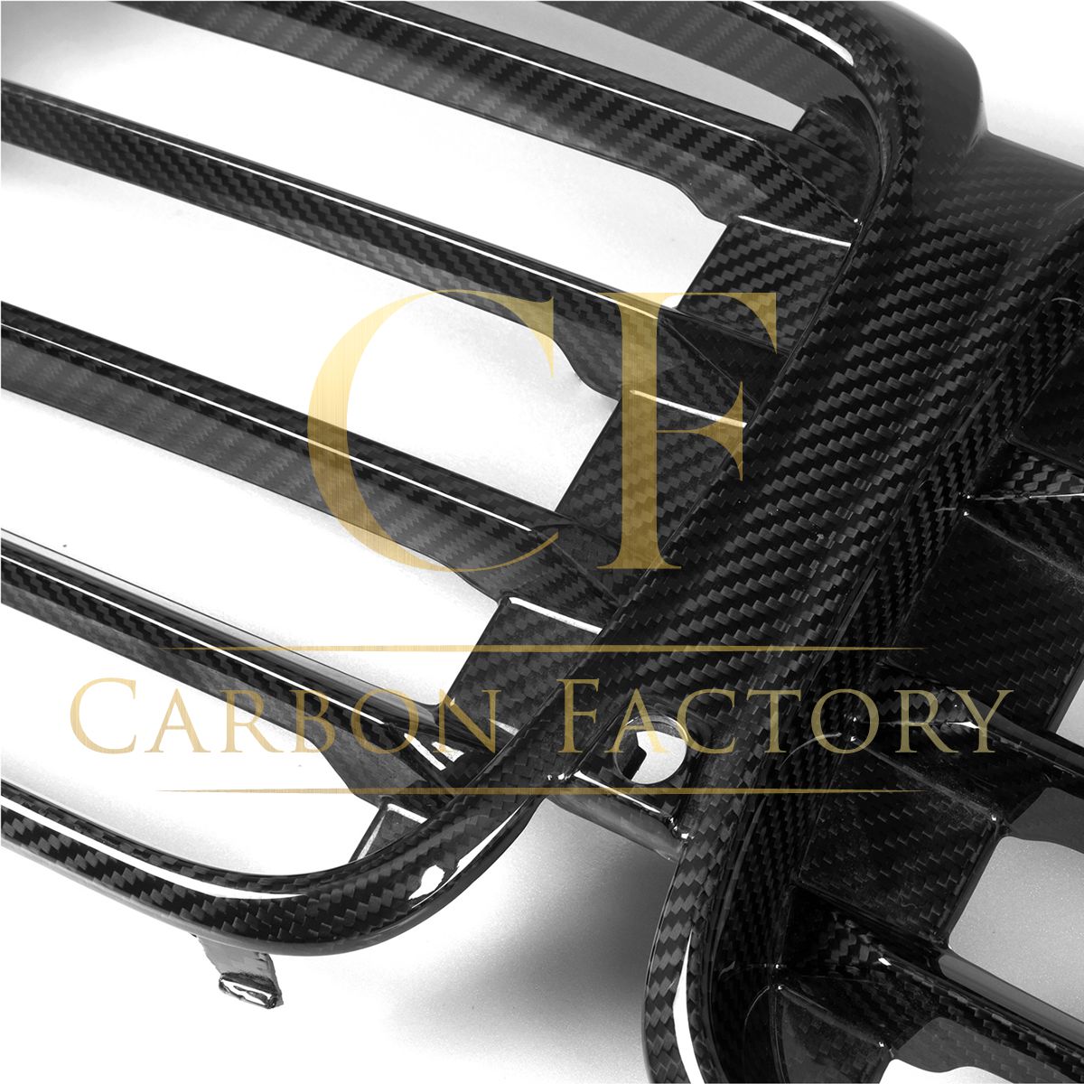 CF Style Pre-preg Carbon Fibre Front Grille for BMW G05 X5 LCI 23-25-Carbon Factory