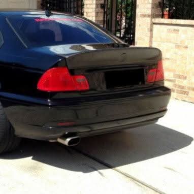 CS Style Carbon Fibre Boot Spoiler for BMW E46 3 Series 96-05 - Carbon Factory