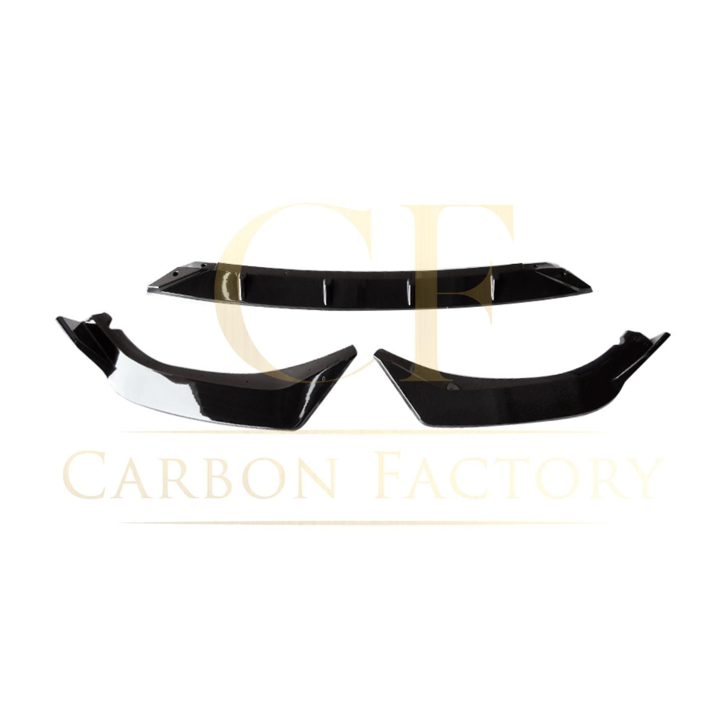 CS Style Gloss Black Front Splitter for BMW G30 G31 5 Series LCI 21-24-Carbon Factory