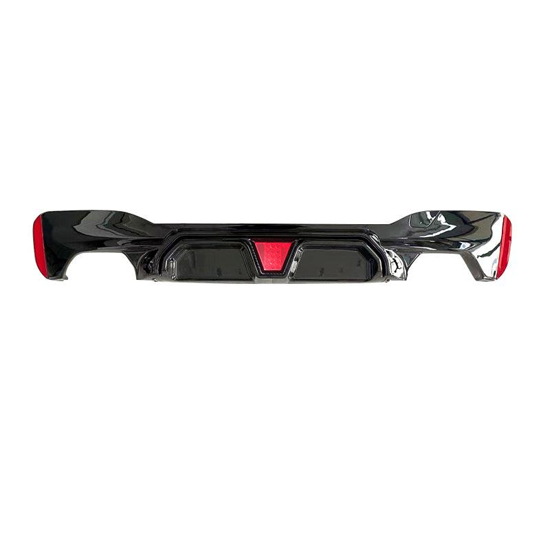 CS Style Gloss Black Rear Diffuser for BMW G30 G31 5 Series M Sport 17-24-Carbon Factory