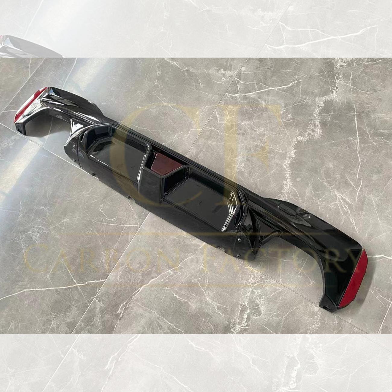 CS Style Gloss Black Rear Diffuser for BMW G30 G31 5 Series M Sport 17-24-Carbon Factory