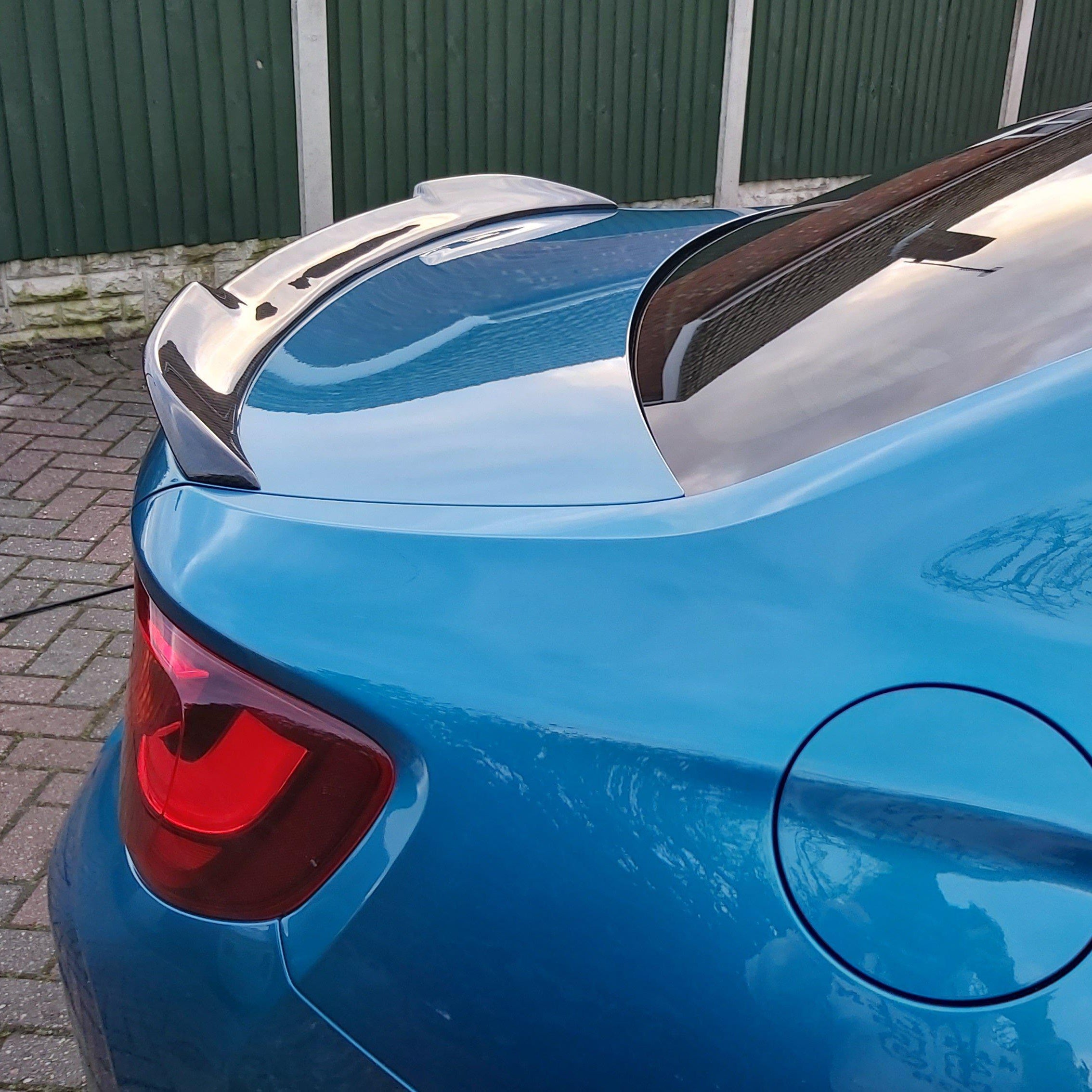 CS Style Pre-Preg Carbon Fibre Boot Spoiler for BMW 2 Series F22 F87 - Carbon Factory