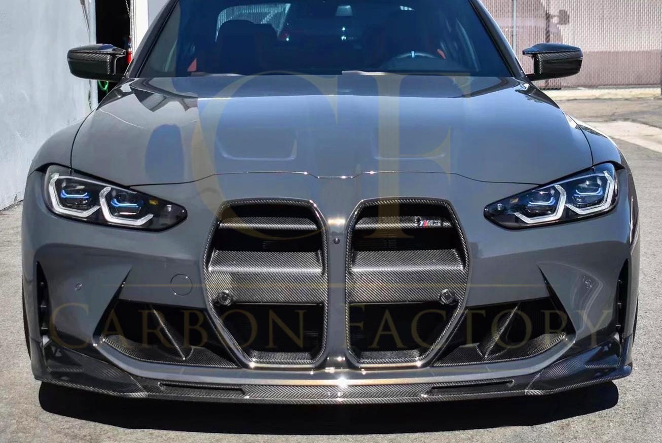 CSL Style Pre-Preg Carbon Fibre Front Grille for BMW G80 M3 G82 G83 M4 21-25 - Carbon Factory