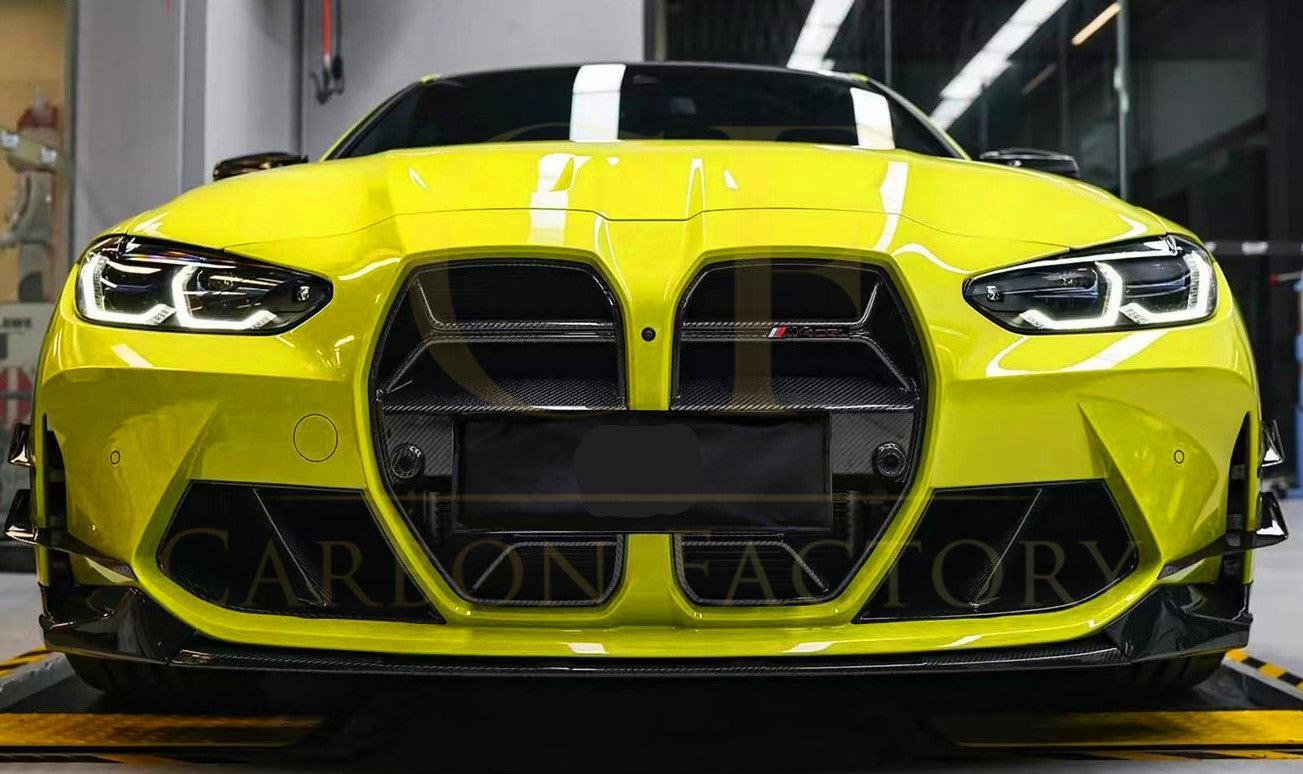 CSL Style Pre-Preg Carbon Fibre Front Grille for BMW G80 M3 G82 G83 M4 21-25 - Carbon Factory