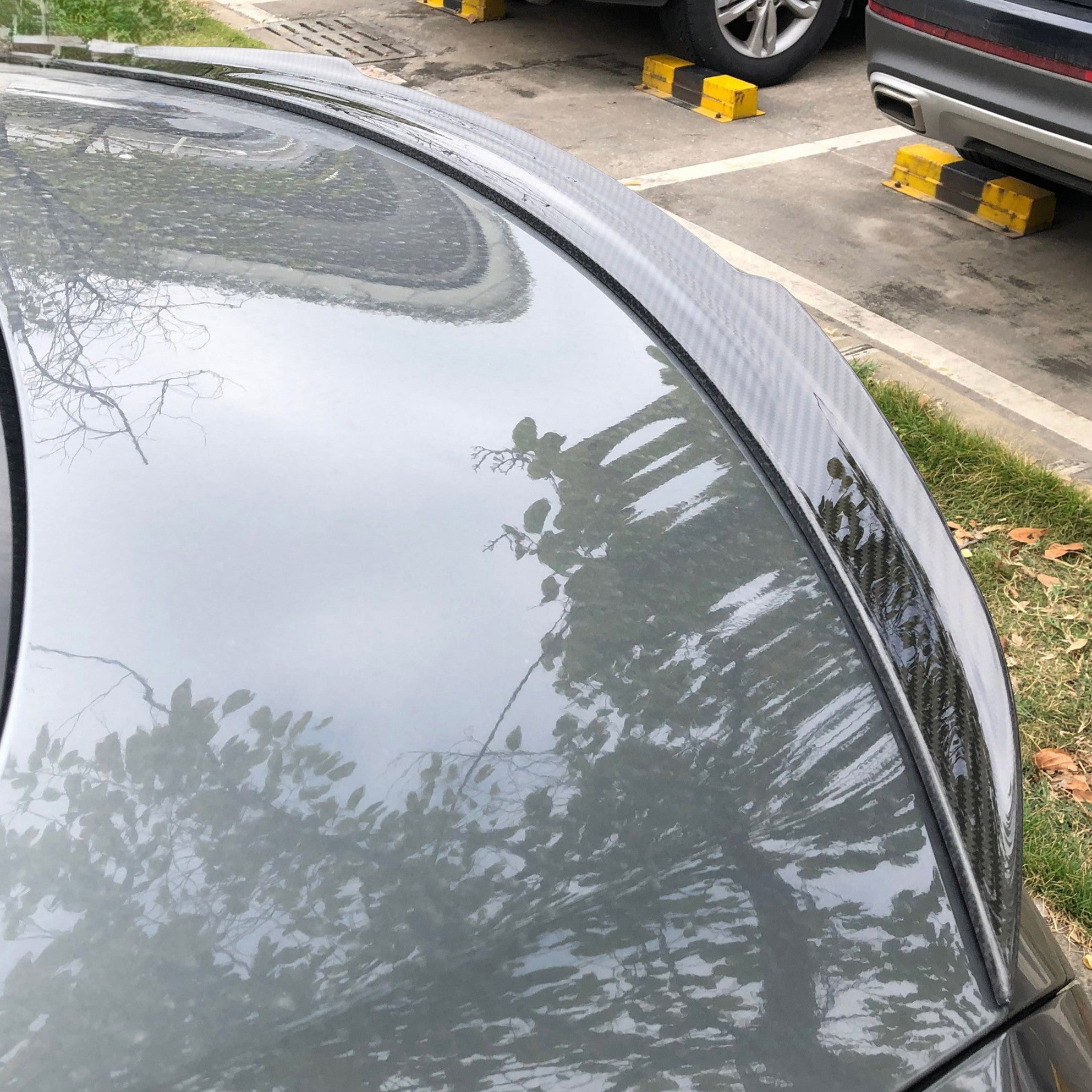 OEM Style Pre-Preg Carbon Fibre Boot Spoiler for Mercedes Benz C257 CLS Saloon 20-Present - Carbon Factory
