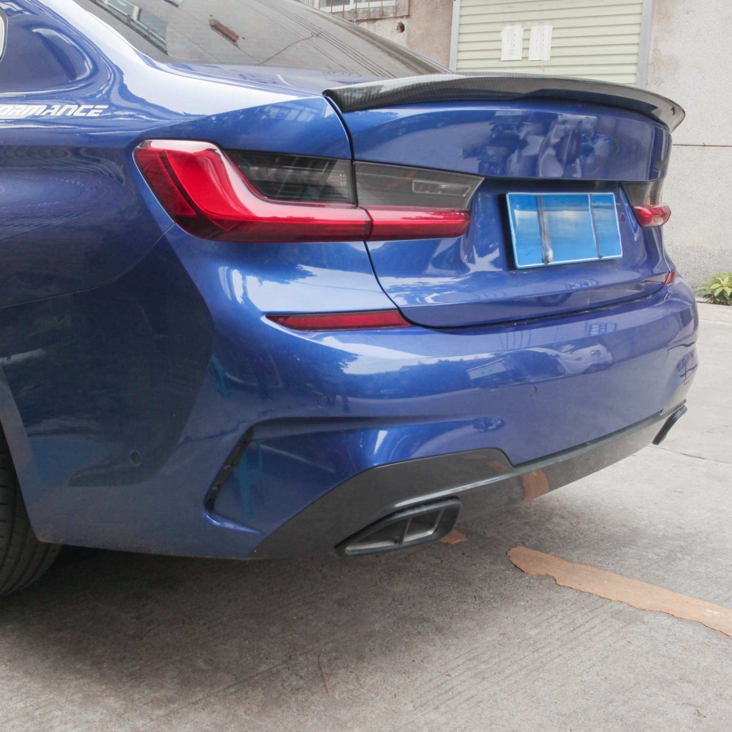 AC Style Pre-Preg Carbon Fibre Boot Spoiler for BMW G20 3 Series G80 M3 G28 i3 19-Present - Carbon Factory