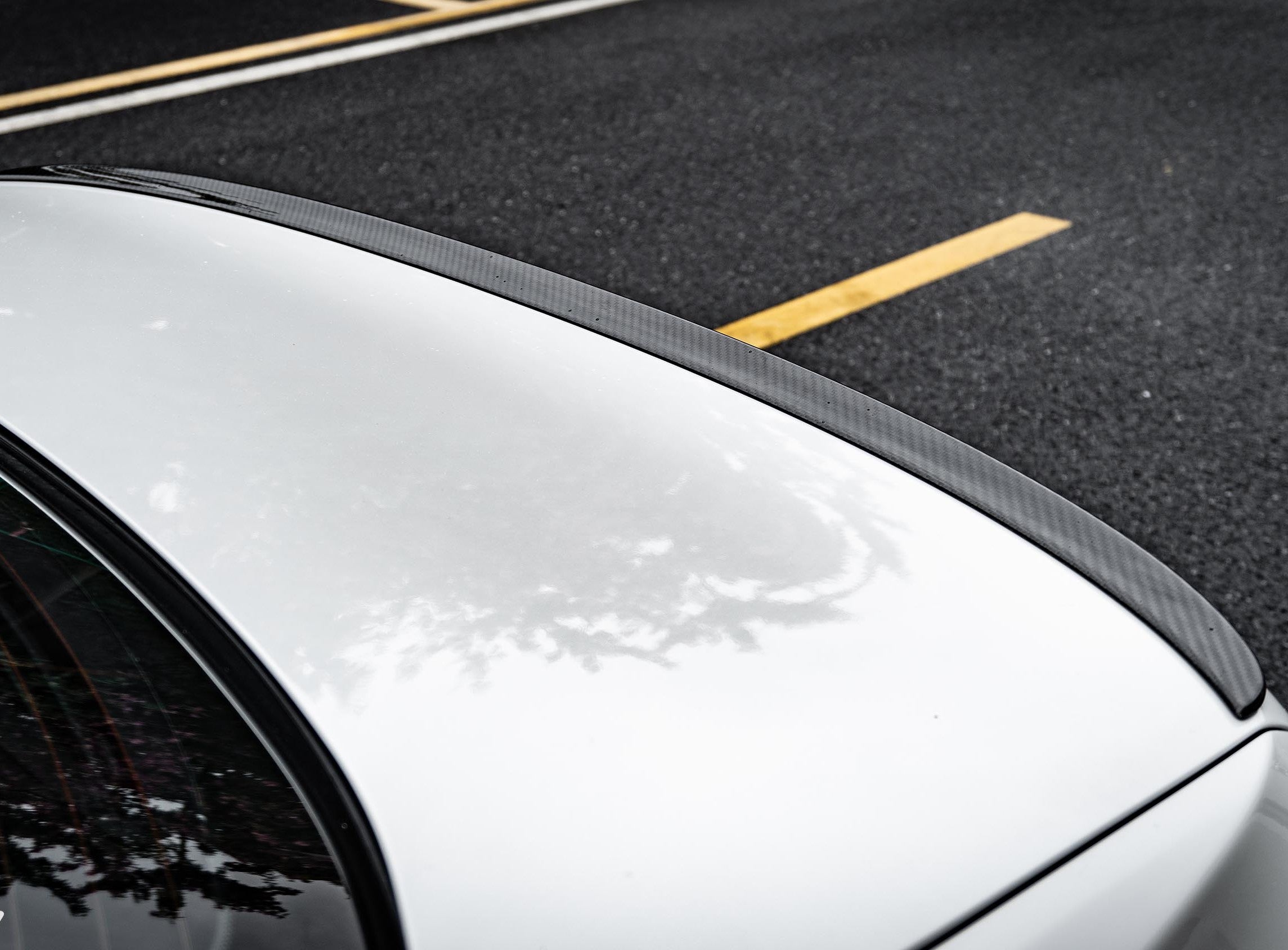 M5 Style Carbon Fibre Boot Spoiler for BMW G30 5 Series F90 M5 17-23 - Carbon Factory