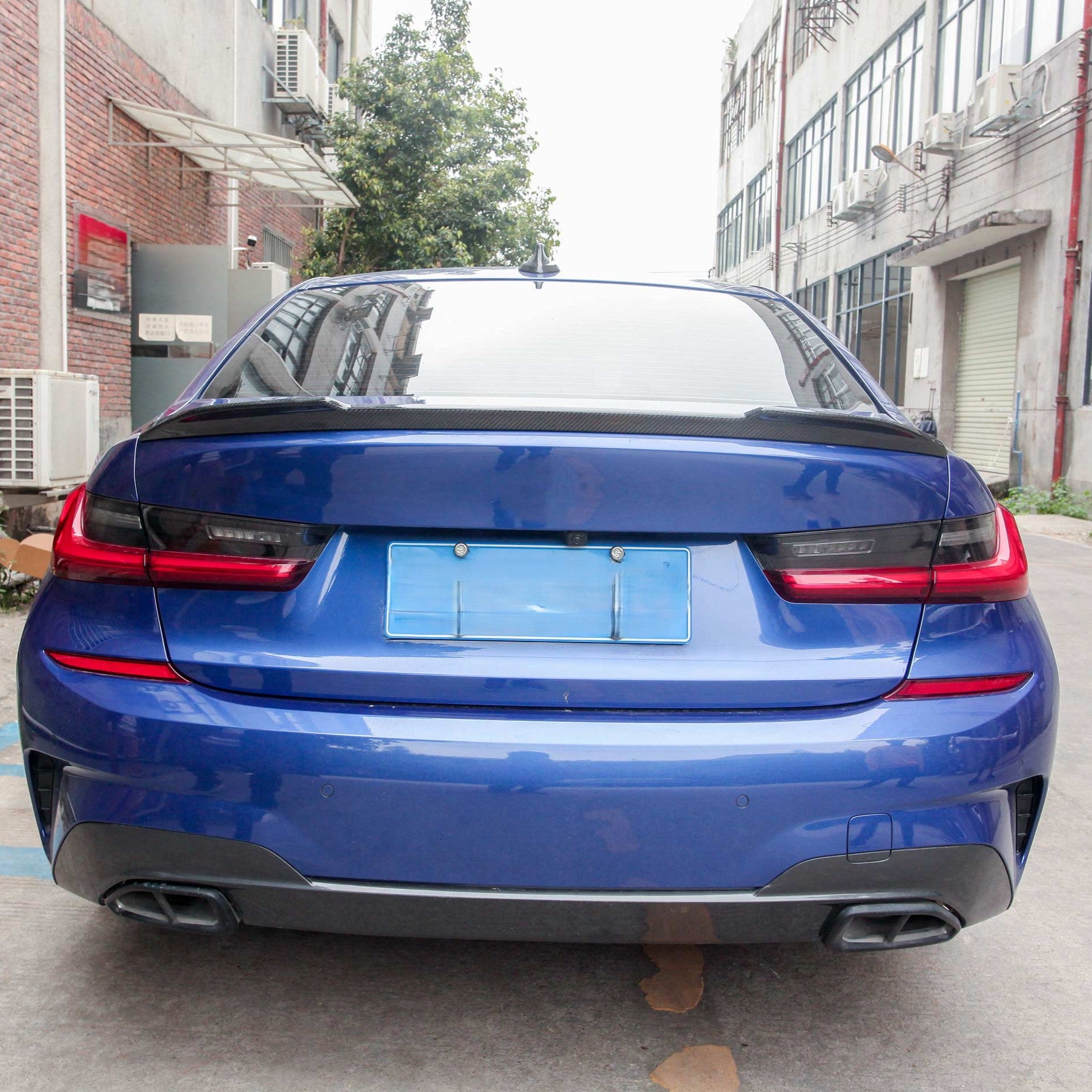 CS Style Pre-preg Carbon Fibre Boot Spoiler for BMW G20 3 Series G80 M3 G28 i3 19-Present - Carbon Factory