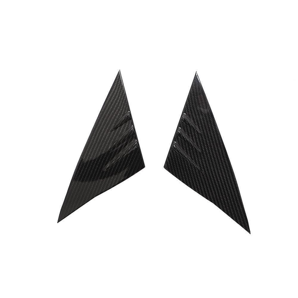 Carbon Fibre A Pillar Window Covers for Tesla Model 3 16-20 - Carbon Factory