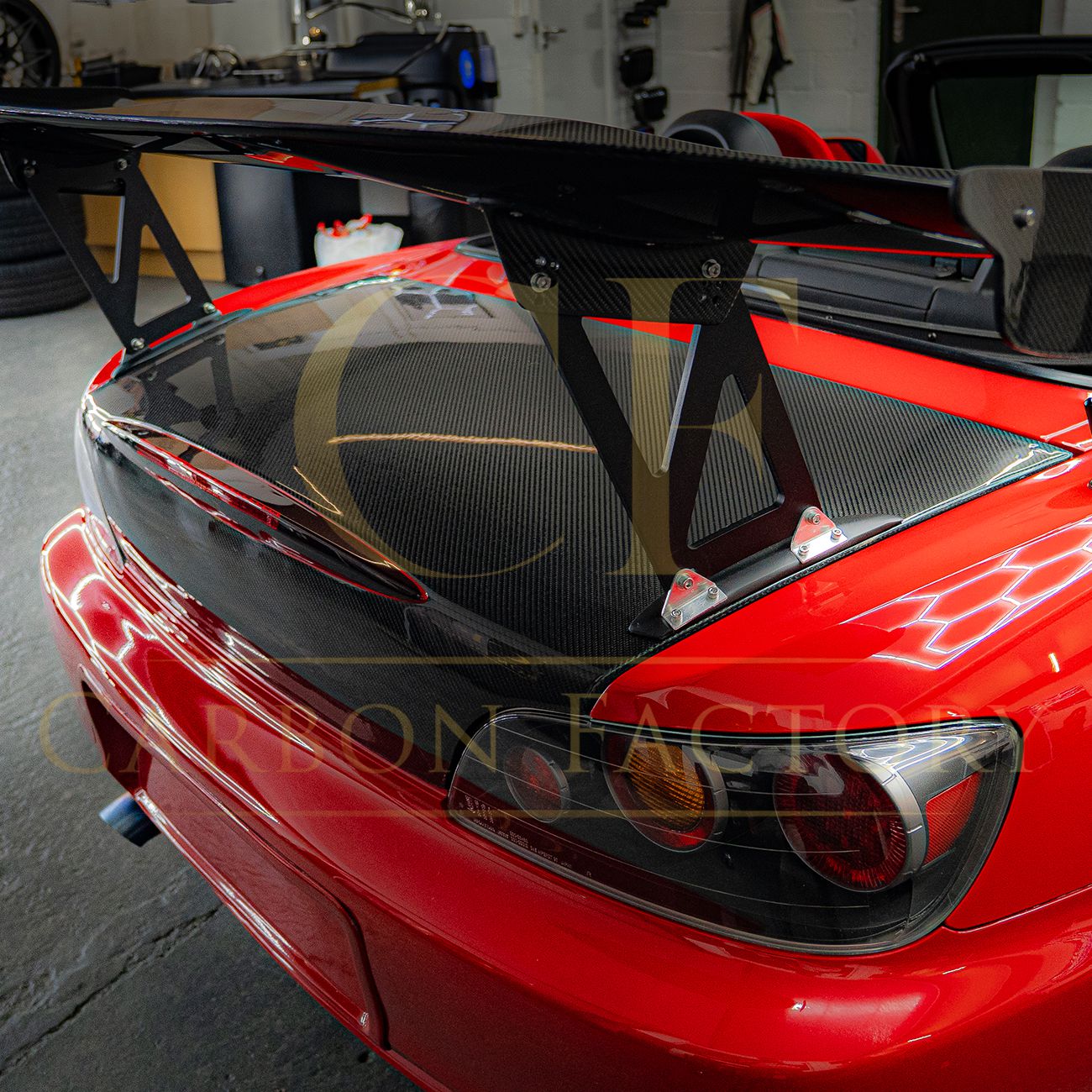 Carbon Fibre Boot Lid for Honda S2000 99-09-Carbon Factory