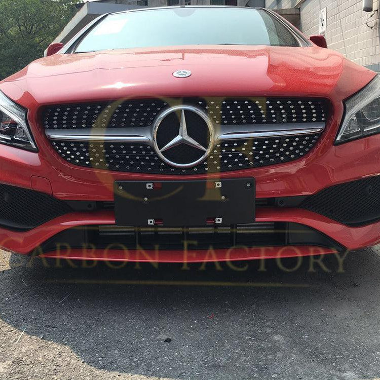 Carbon Fibre Canards (4 Pieces) for Mercedes Benz W117 CLA Saloon 16-19 - Carbon Factory