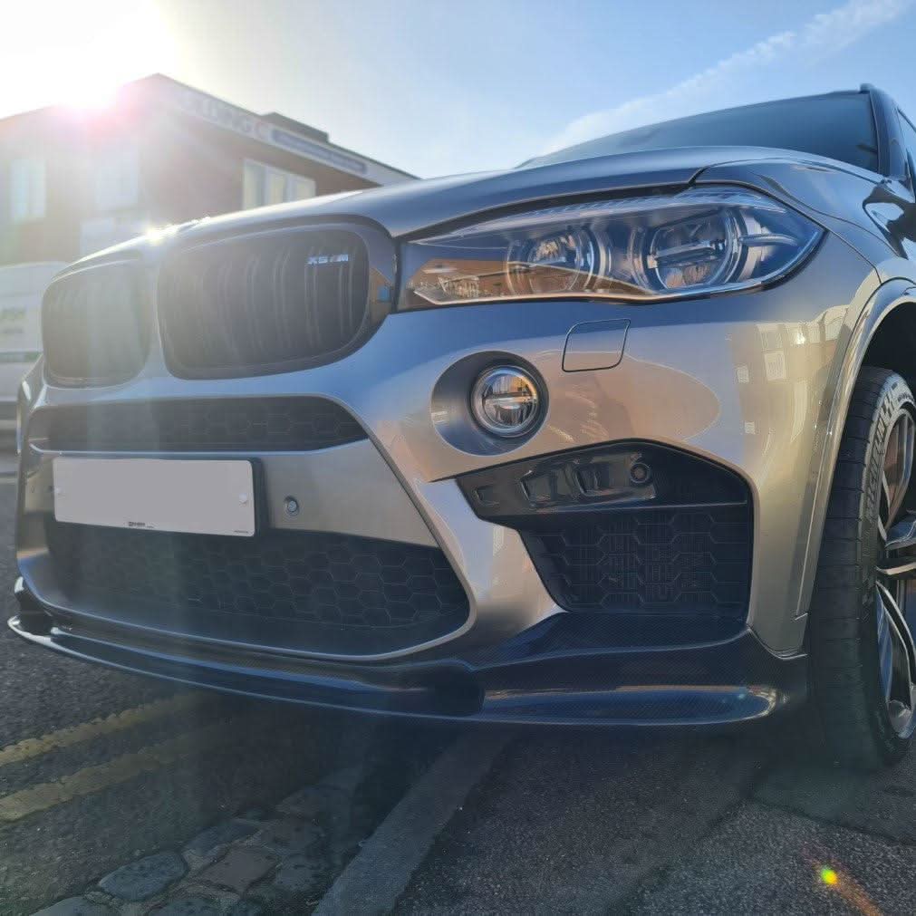 Carbon Fibre Fog Light Covers for BMW F85 X5M F86 X6M 16-18 - Carbon Factory