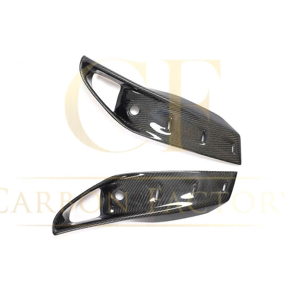 Carbon Fibre Fog Light Covers for BMW F85 X5M F86 X6M 16-18 - Carbon Factory