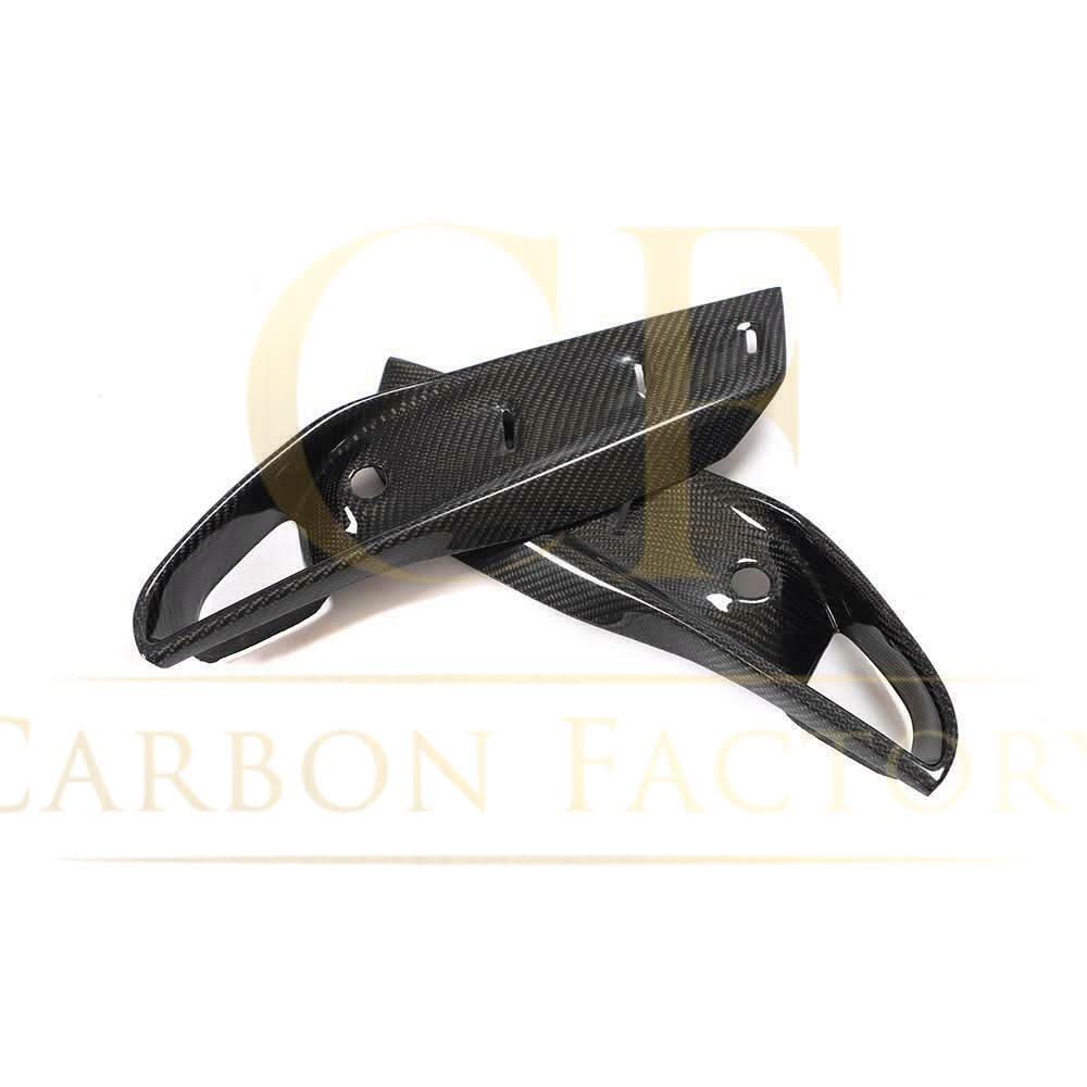 Carbon Fibre Fog Light Covers for BMW F85 X5M F86 X6M 16-18 - Carbon Factory