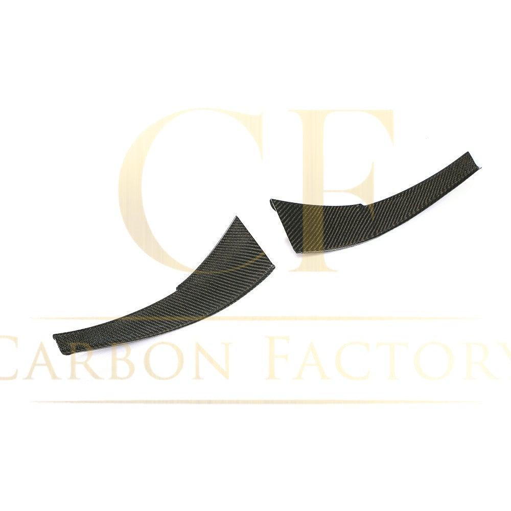 Carbon Fibre Front Bumper Canards 2 Pcs for BMW E90 E92 E93 M3 07-13-Carbon Factory