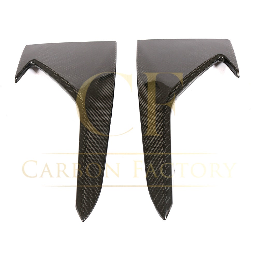 Carbon Fibre Front Bumper Covers for BMW F87 M2 16-21 - Carbon Factory