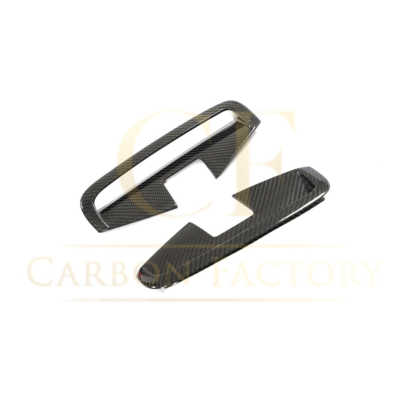 Carbon Fibre Front Bumper Side Trims for BMW 4 Series G22 G23 20-Present-Carbon Factory