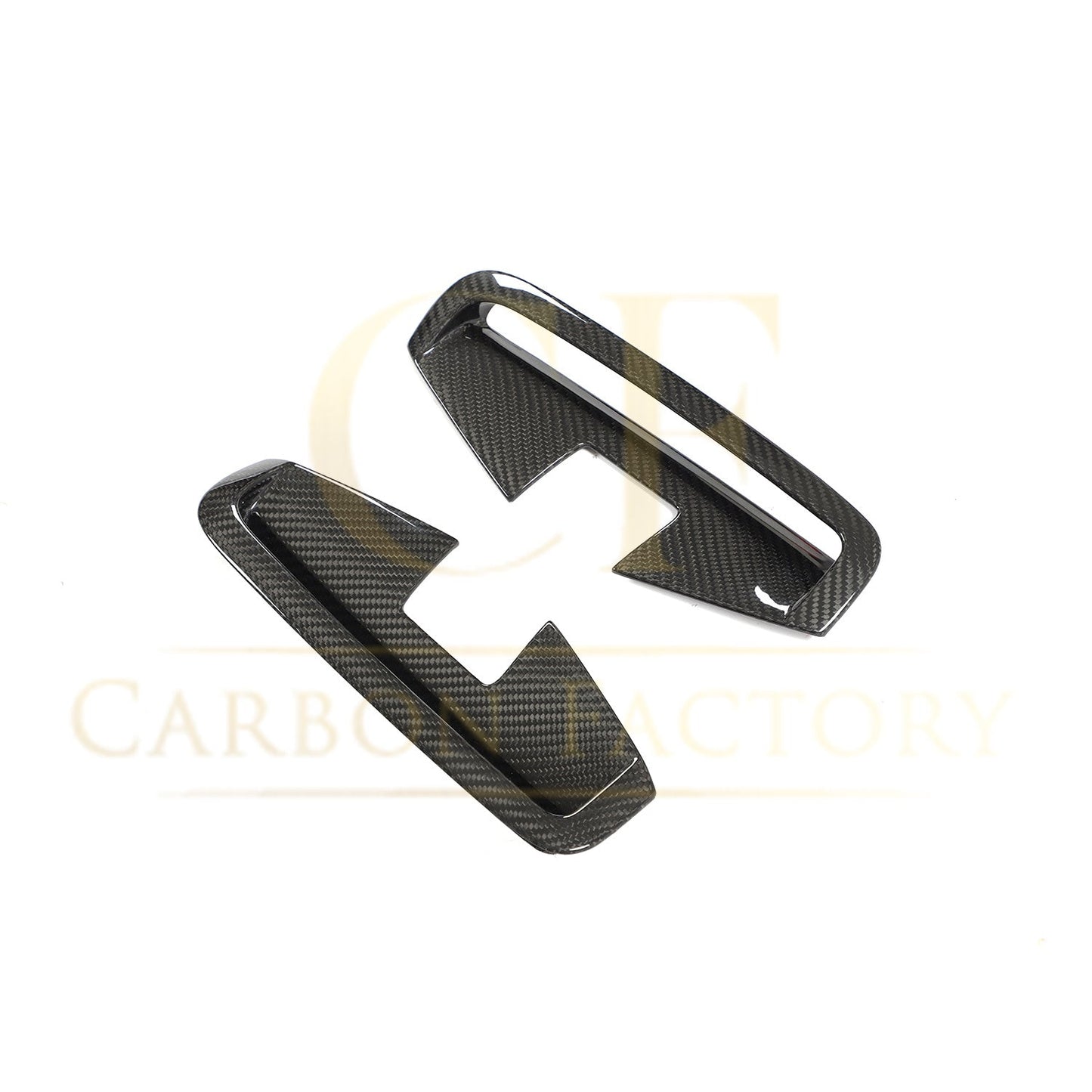 Carbon Fibre Front Bumper Side Trims for BMW 4 Series G22 G23 20-Present-Carbon Factory
