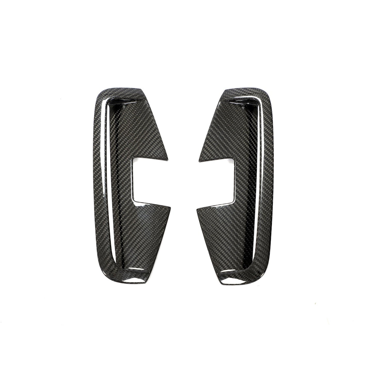 Carbon Fibre Front Bumper Side Trims for BMW 4 Series G22 G23 20-Present-Carbon Factory