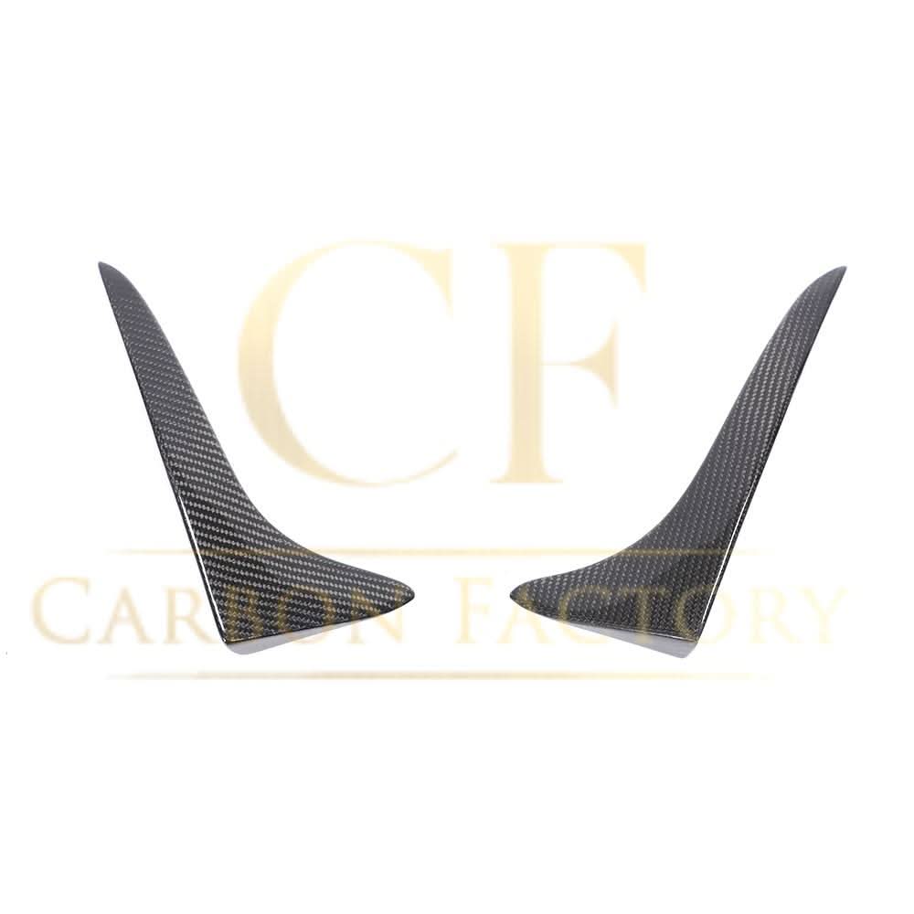 Carbon Fibre Front Bumper Trims for BMW F87 M2 16-21 - Carbon Factory