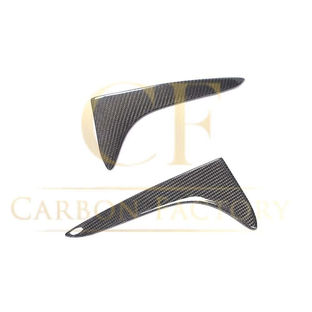 Carbon Fibre Front Bumper Trims for BMW F87 M2 16-21 - Carbon Factory