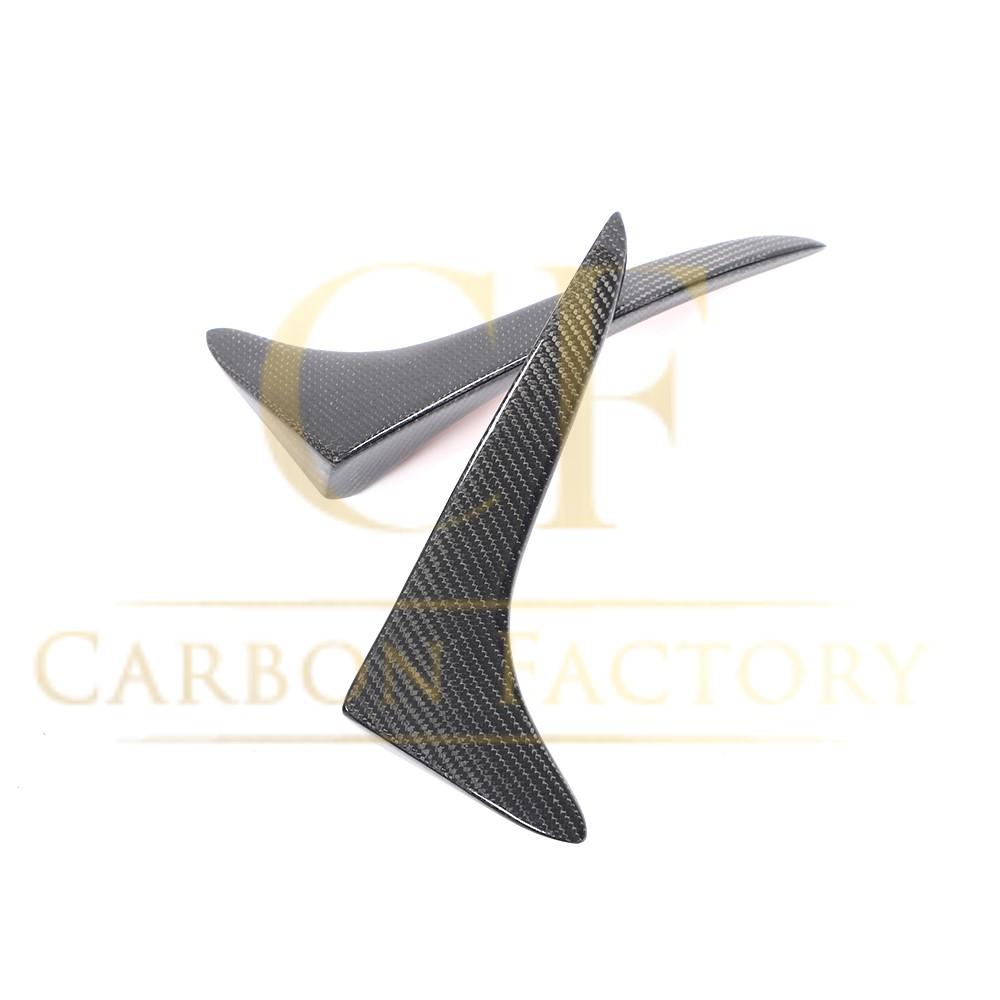 Carbon Fibre Front Bumper Trims for BMW F87 M2 16-21-Carbon Factory