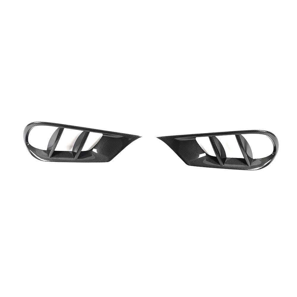 Carbon Fibre Front Bumper Trims for Mercedes Benz W212 E Class 14-17 - Carbon Factory