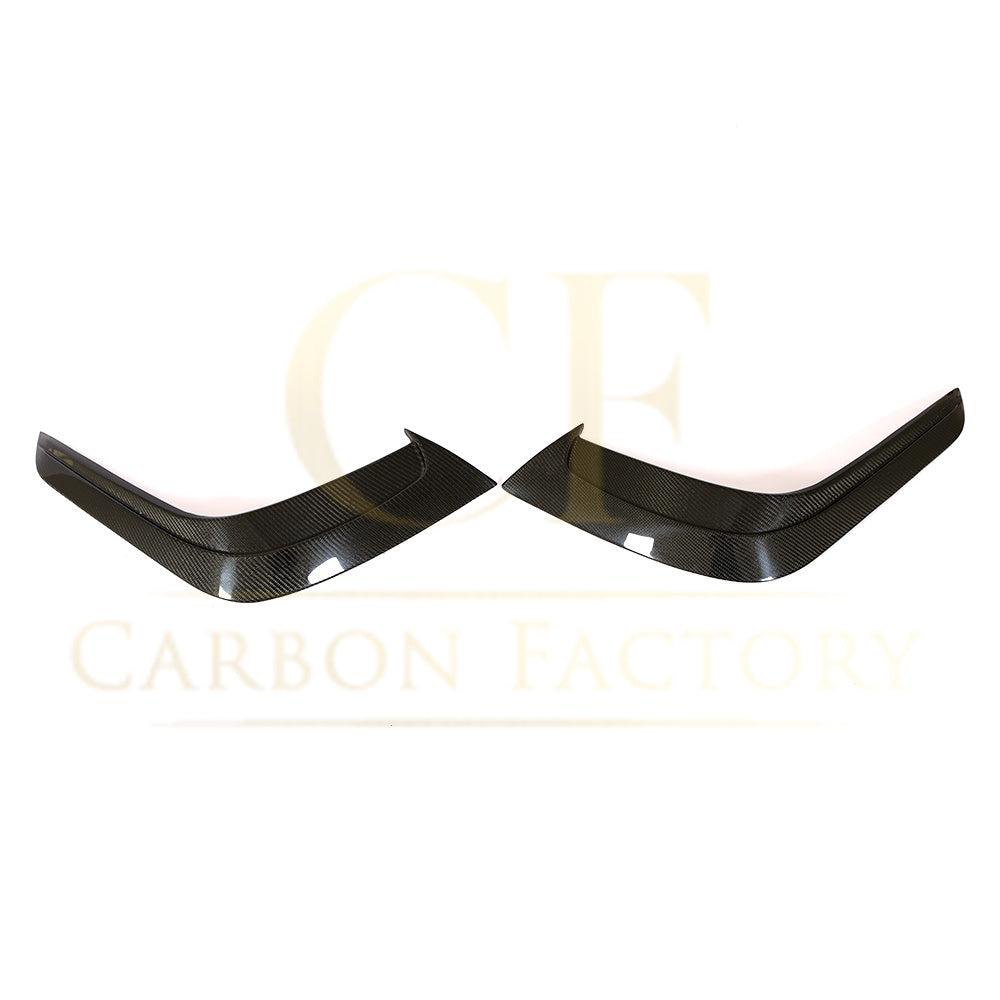Carbon Fibre Front Bumper Trims for Mercedes Benz W292 GLE Coupe 16-19-Carbon Factory