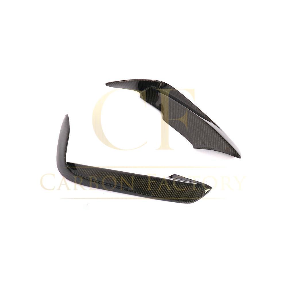 Carbon Fibre Front Bumper Upper Trims for BMW 3 Series F30 2012-2019 - Carbon Factory