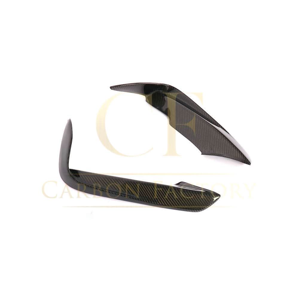 Carbon Fibre Front Bumper Upper Trims for BMW 3 Series F30 2012-2019 - Carbon Factory