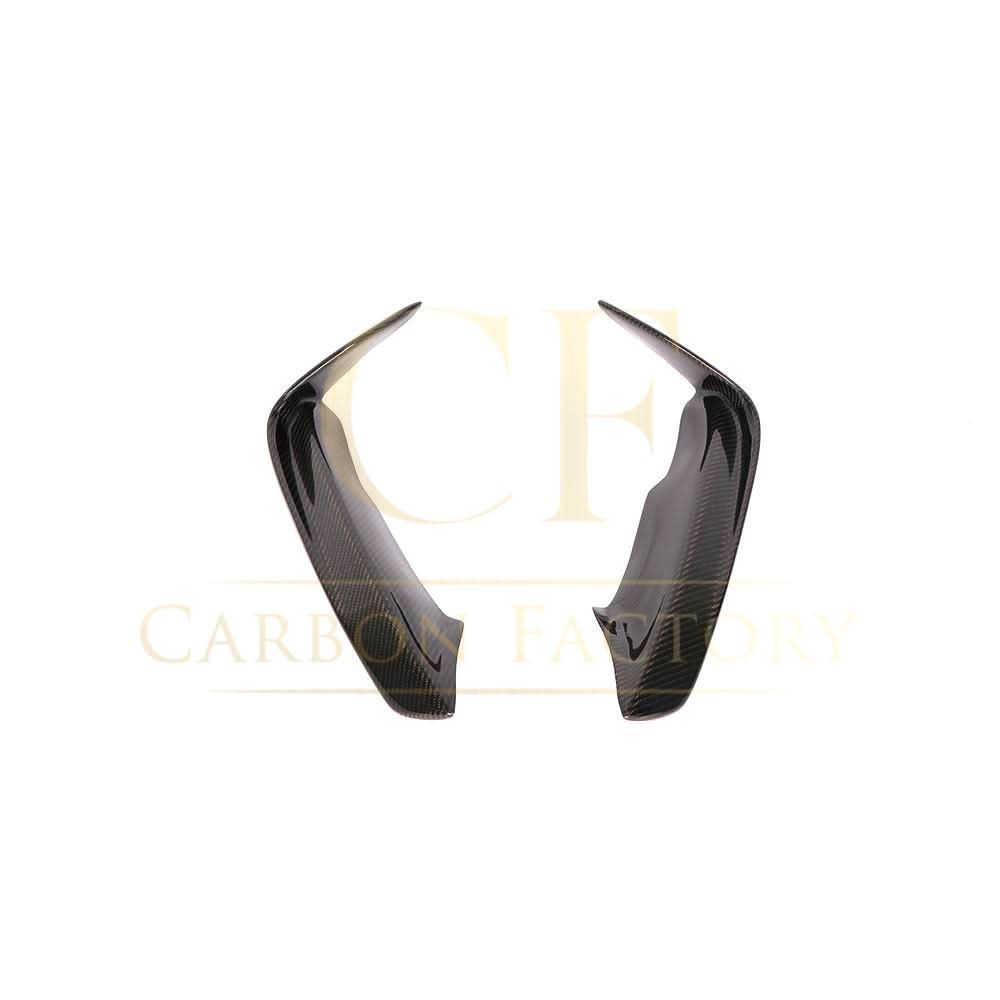 Carbon Fibre Front Bumper Upper Trims for BMW 3 Series F30 2012-2019 - Carbon Factory