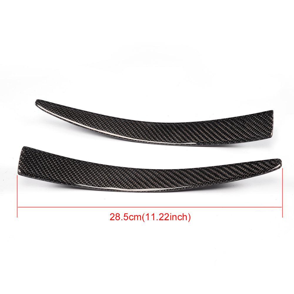 Carbon Fibre Front Canards 2 Pieces for BMW F80 M3 F82 F83 M4 14-20-Carbon Factory
