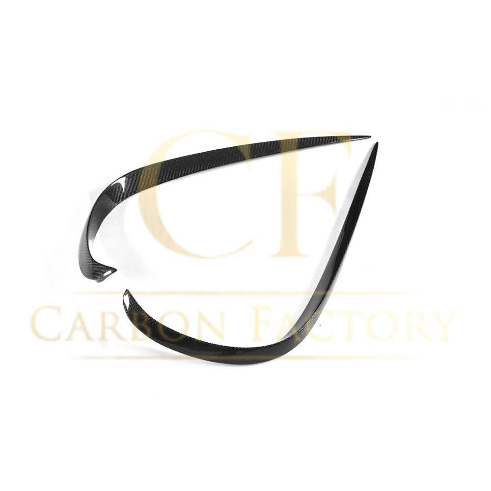 Carbon Fibre Front Canards (2 Pieces) for Mercedes W213 E Class Saloon 17-18 - Carbon Factory