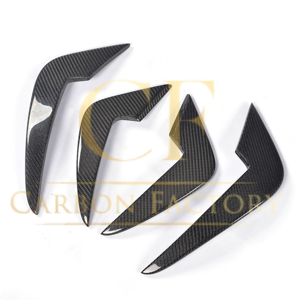 Carbon Fibre Front Canards Set for BMW F87 M2 16-21 - Carbon Factory