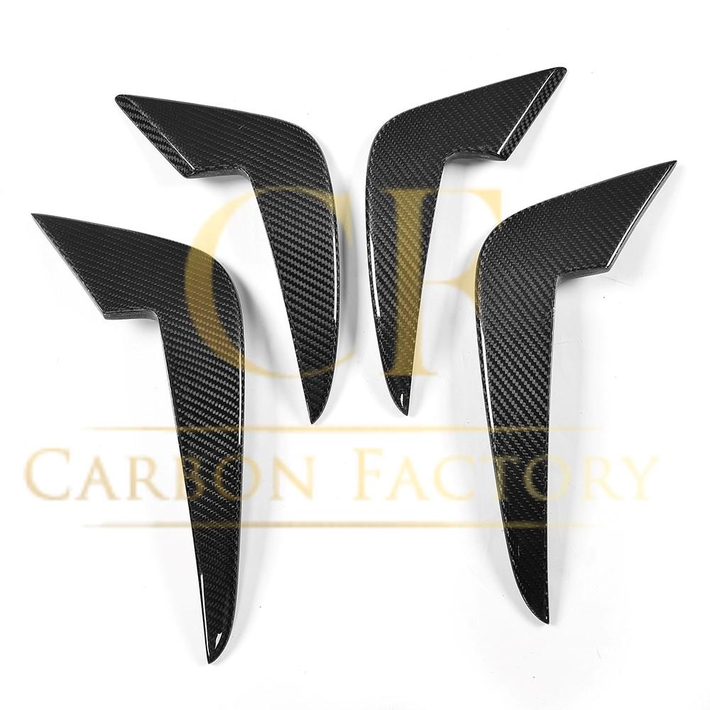 Carbon Fibre Front Canards Set for BMW F87 M2 16-21 - Carbon Factory