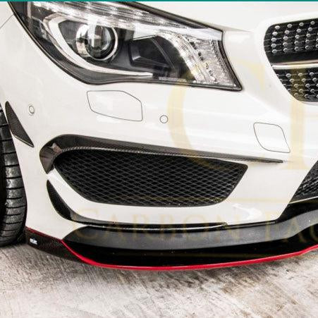 Carbon Fibre Front Canards Sets for Mercedes Benz W117 CLA 13-16 - Carbon Factory