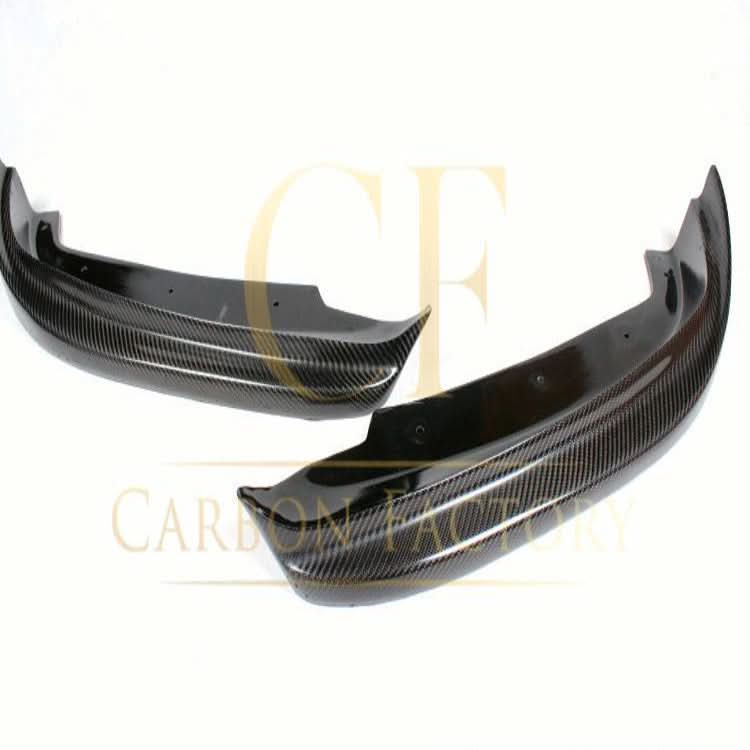 Carbon Fibre Front Extensions for BMW F30 3 Series Non M Sport 12-19 - Carbon Factory