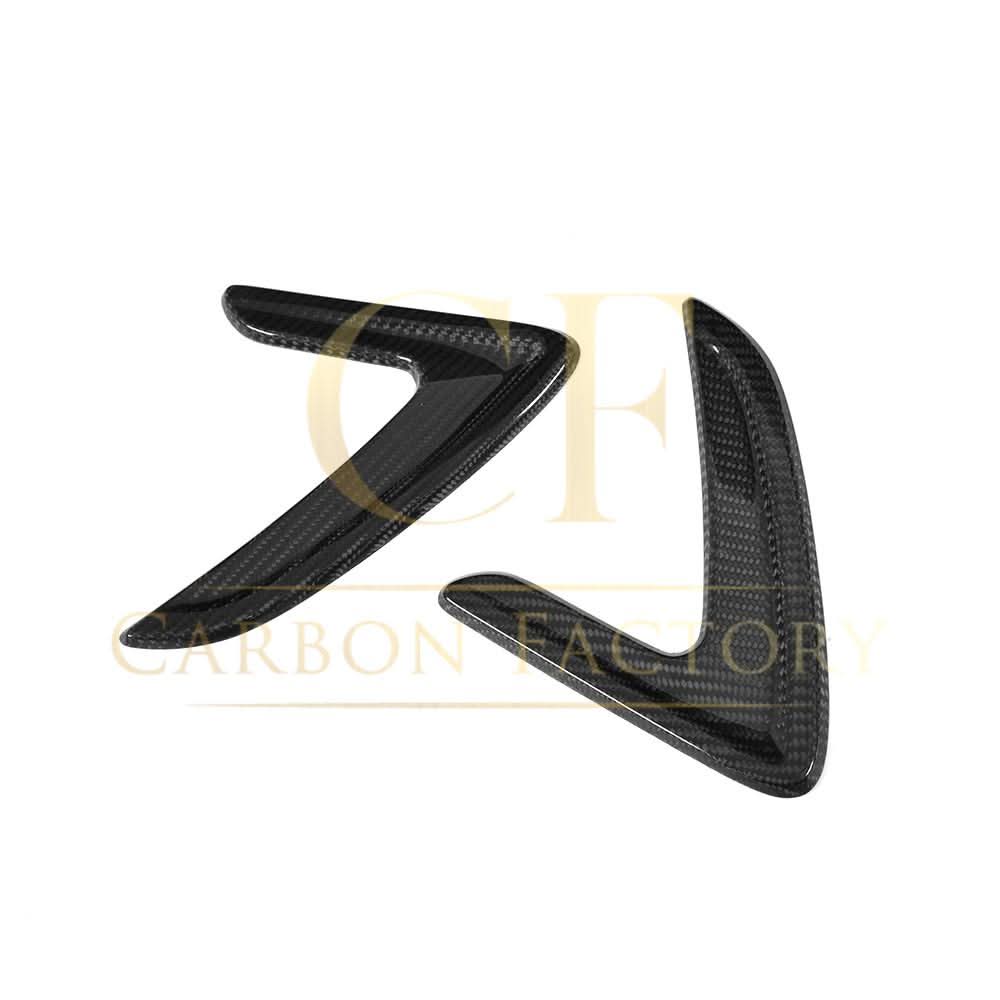 Carbon Fibre Front Fender Side Trims for BMW 3 Series F30 - Carbon Factory
