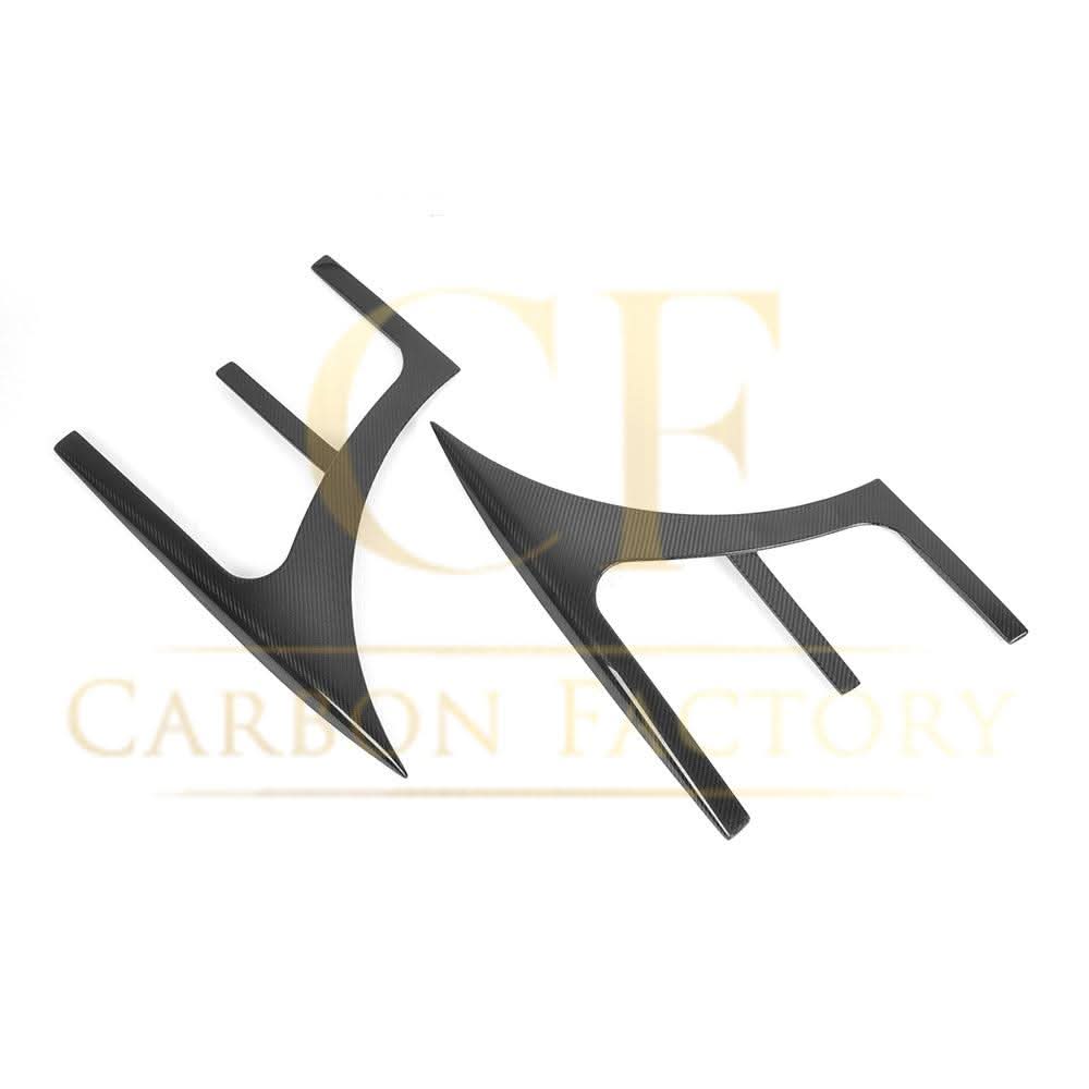 Carbon Fibre Front Side Trims for Mercedes W213 E Class Saloon 17-18 - Carbon Factory