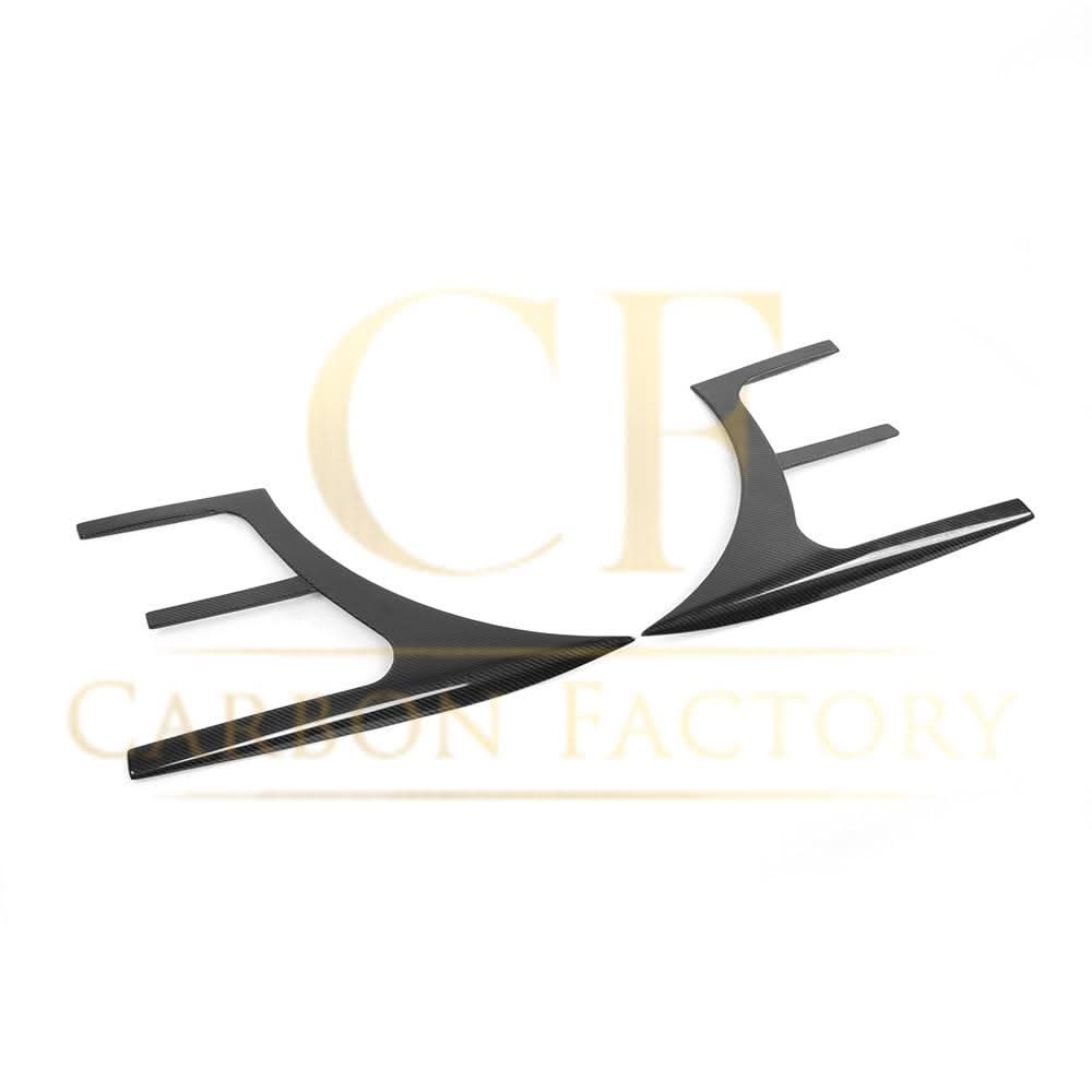 Carbon Fibre Front Side Trims for Mercedes W213 E Class Saloon 17-18 - Carbon Factory