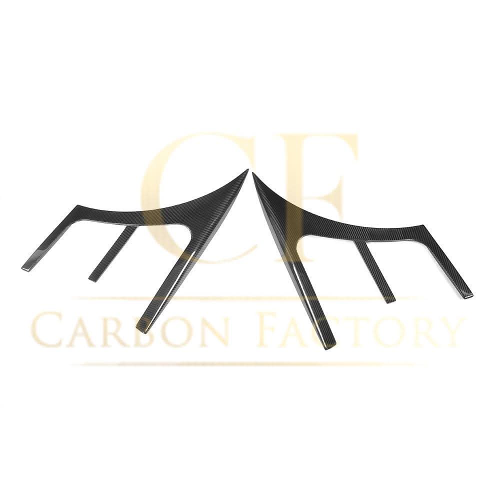 Carbon Fibre Front Side Trims for Mercedes W213 E Class Saloon 17-18 - Carbon Factory